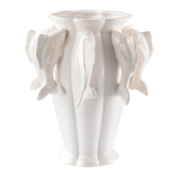 Vaza "Baltosios žuvys"