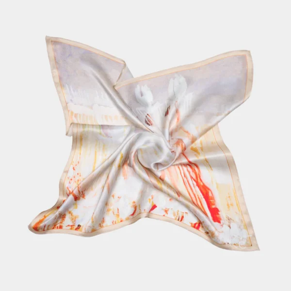 39_c029e6e4-8c01-4e08-910f-6263ce96f902.webp Šilkinė skarelė M.K.Čiurlionis - Pasaulio sutvėrimas VIII (68x68cm)