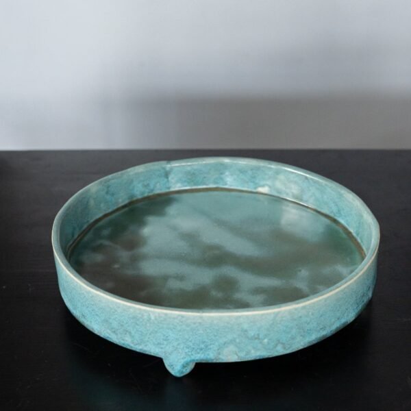 DSC05790-Edit.jpg Rankų darbo keramikinis dubuo ir padėklas "Vandenynas"