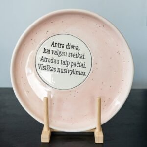 Keramikinė lėkštė "Antra diena"