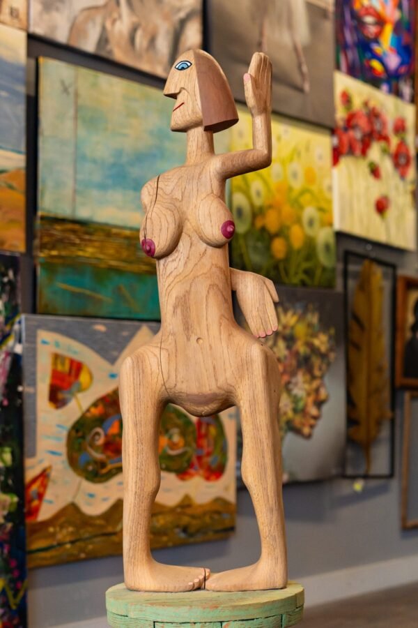 Alvydo Seibučio medinė statula