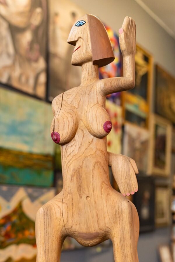 Alvydo Seibučio medinė statula