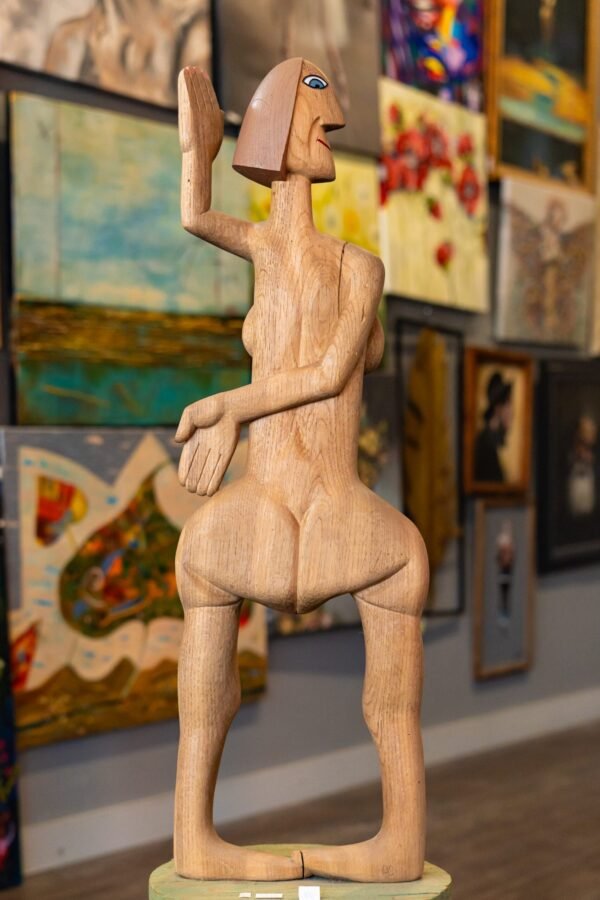 Alvydo Seibučio medinė statula