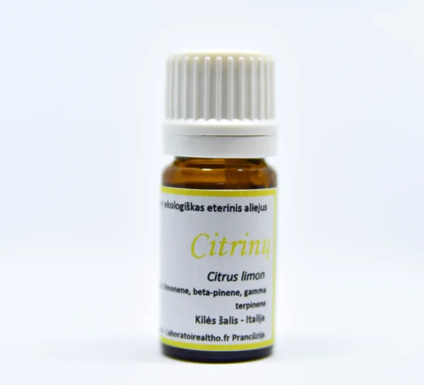 Citrinų eterinis aliejus (Citrus limon) 5 ml