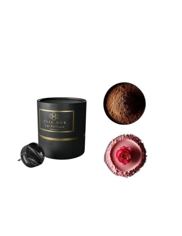 ELIA MOR automobilio kvapas + 2 vnt kvapnių plokštelių „Main Set Oudh Rose“