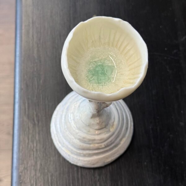 Rankų darbo keraminis šeimos židinys „Gyvybės taurė“