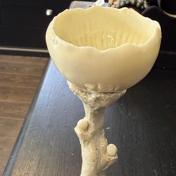 Rankų darbo keraminis šeimos židinys „Gyvybės taurė“