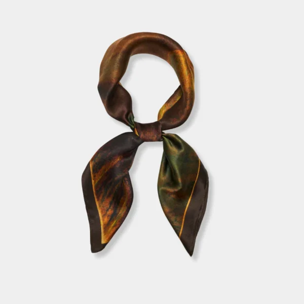 Šilkinė skarelė M.K. Čiurlionis - Bičiulystė (68x68cm)