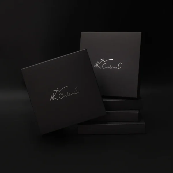 Šilkinė skarelė M.K. Čiurlionis - Jūros sonata (68x68cm)