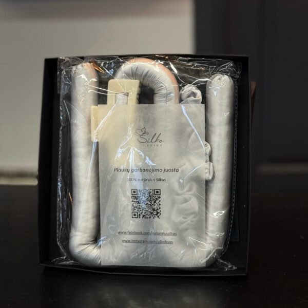 Šilkinis plaukų garbanojimo rinkinys