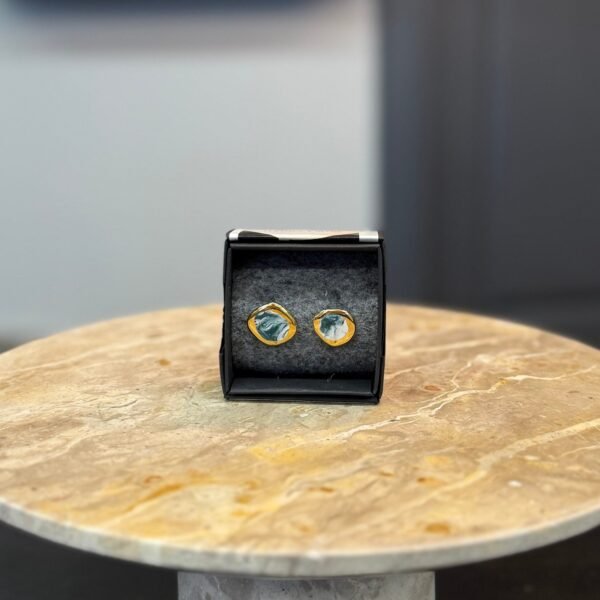 IMG_4270-scaled-1.jpeg "Žalia ir auksas" keraminiai auskarai