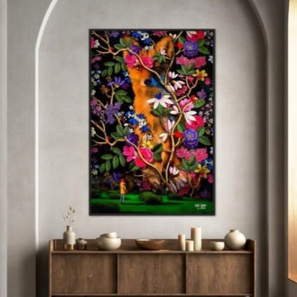 Algio Kriščiūno paveikslo reprodukcija "Secret Garden"