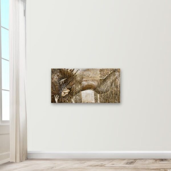 atsisiusti-8.jpg Eurikos Urbonavičiūtės paveikslo reprodukcija "Gamtos dukra" (2022)