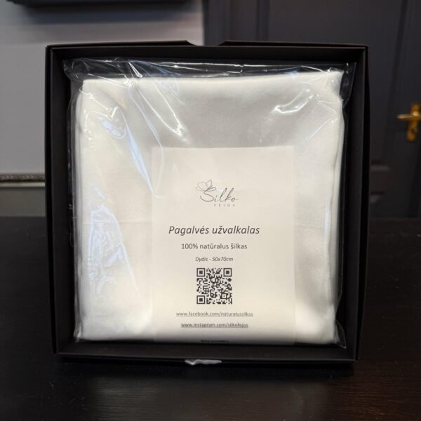Šilkinis pagalvės užvalkalas
