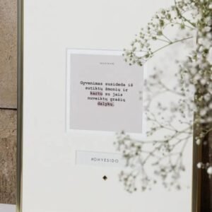 Mantra „PRASMĖ“ spalvota